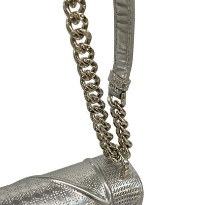 Dior Christian Dior Shoulder Bag Dior Ama Micro Cannage Silver Chain Shoulder