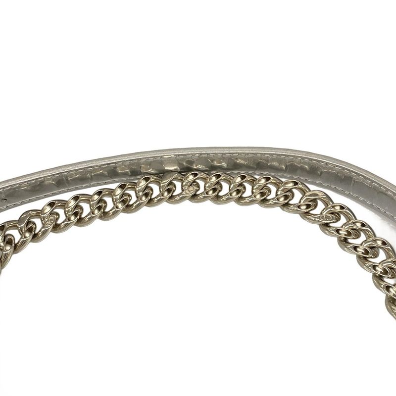 Dior Christian Dior Shoulder Bag Dior Ama Micro Cannage Silver Chain Shoulder