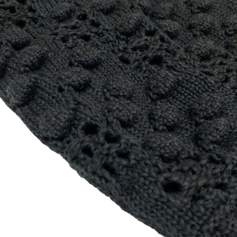 Chanel Dress Size 34 S Women's - P56248 Black Sleeveless Knit Cotton