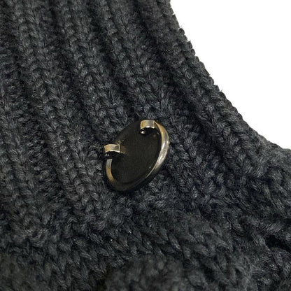 Chanel Dress Size 34 S Women's - P56248 Black Sleeveless Knit Cotton