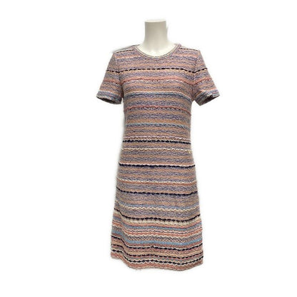 Chanel Dress Size 34 S Women's - P58550 Pink X Blue X Multi Knit Tweed Short