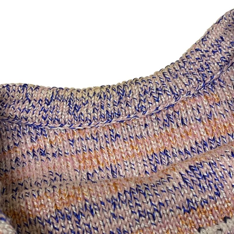 Chanel Dress Size 34 S Women's - P58550 Pink X Blue X Multi Knit Tweed Short