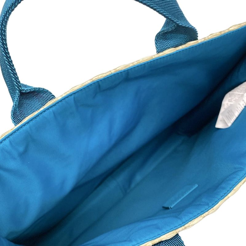 Gucci Tote Bag Children 605831 Beige X Blue Green X Multi Embroidery