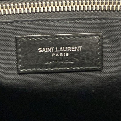Saint Laurent Paris Tote Bag North South Rive Gauche 632539 Black X Dark Gray