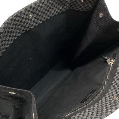 Saint Laurent Paris Tote Bag North South Rive Gauche 632539 Black X Dark Gray