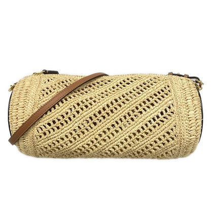 Loewe Shoulder Bag Bracelet Pouch Beige X Brown