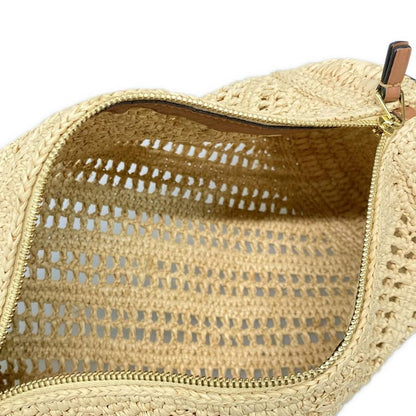 Loewe Shoulder Bag Bracelet Pouch Beige X Brown