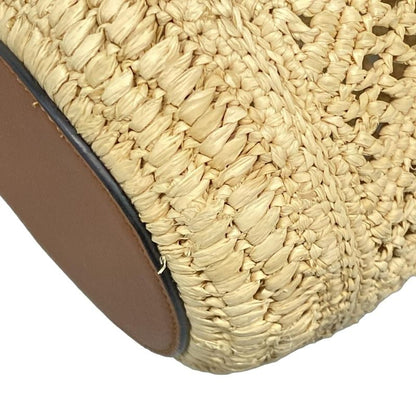 Loewe Shoulder Bag Bracelet Pouch Beige X Brown