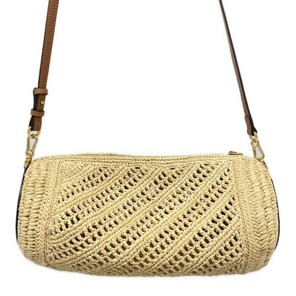 Loewe Shoulder Bag Bracelet Pouch Beige X Brown