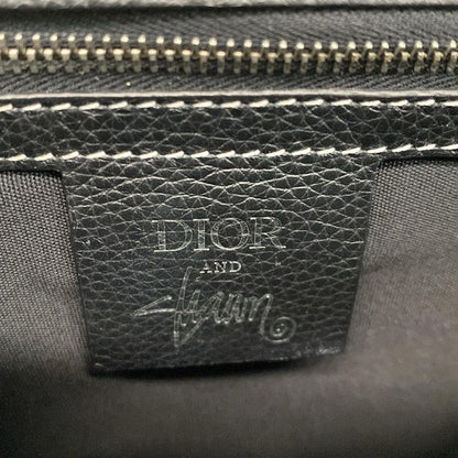 Dior Christian Dior Shoulder Bag Saddle Bee Pouch Black Dior And Shawn Bee