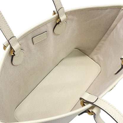 Gucci Tote Bag Ggmarmont 765043 Ivory 2way Leather