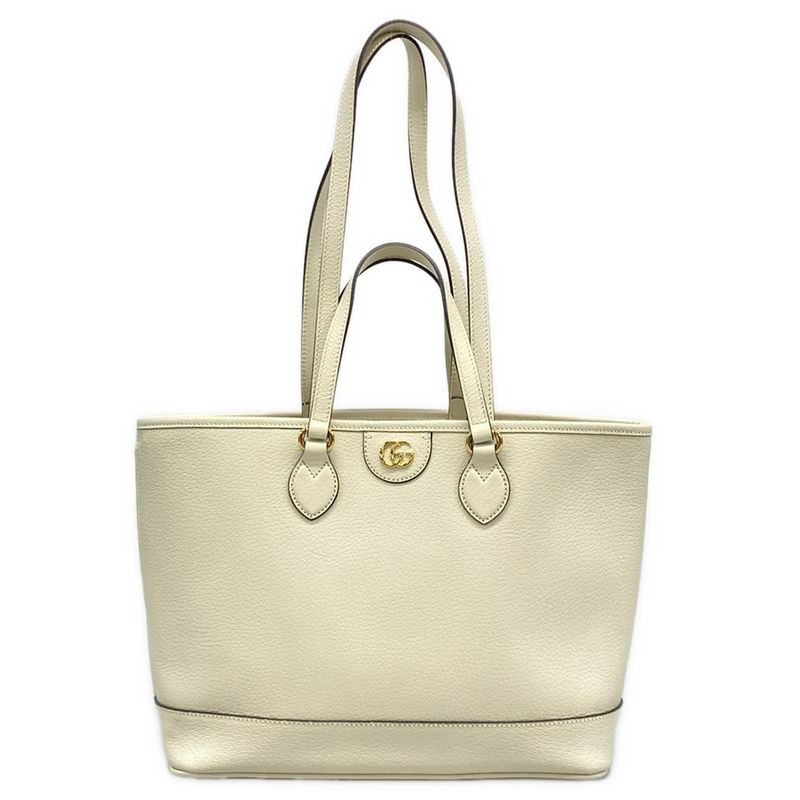 Gucci Tote Bag Ggmarmont 765043 Ivory 2way Leather