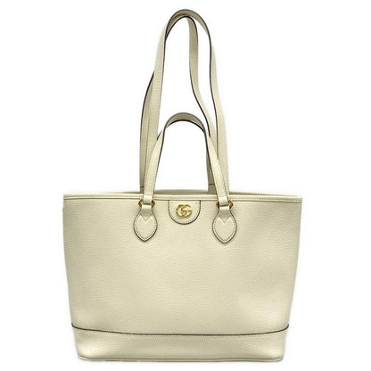 Gucci Tote Bag Ggmarmont 765043 Ivory 2way Leather