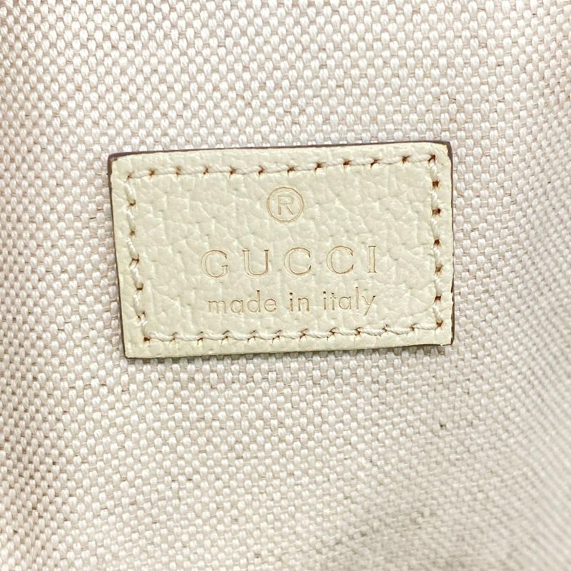 Gucci Tote Bag Ggmarmont 765043 Ivory 2way Leather