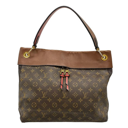 Louis Vuitton Shoulder Bag Monogram Tuileries Hobo M43155 Caramel Leather