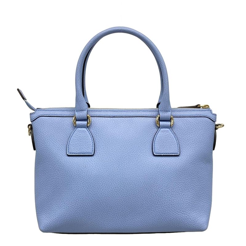 Gucci Handbag - 449656 Light Blue Leather