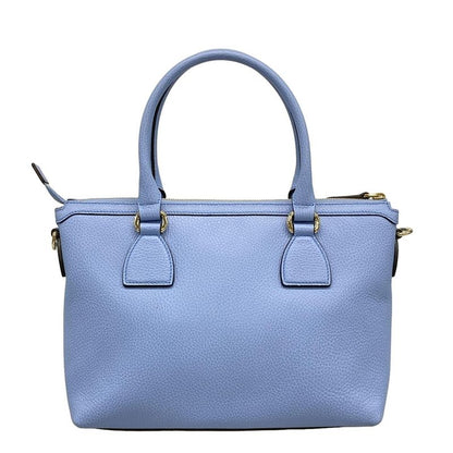 Gucci Handbag - 449656 Light Blue Leather