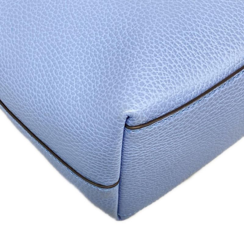Gucci Handbag - 449656 Light Blue Leather