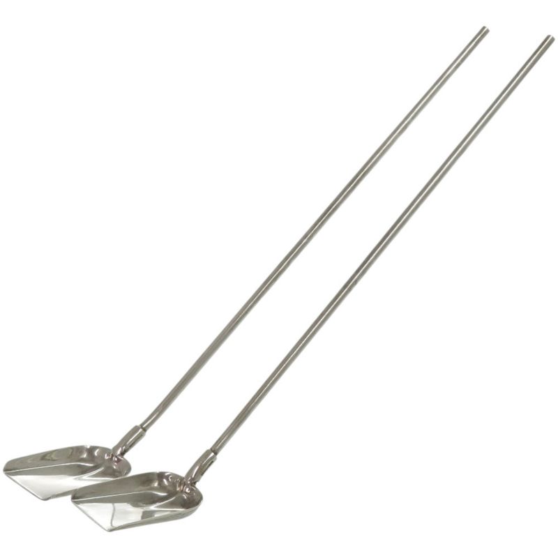 Tiffany & Co Set of 2 Straw Muddler Scoop Star Ring Silver Tableware 1342