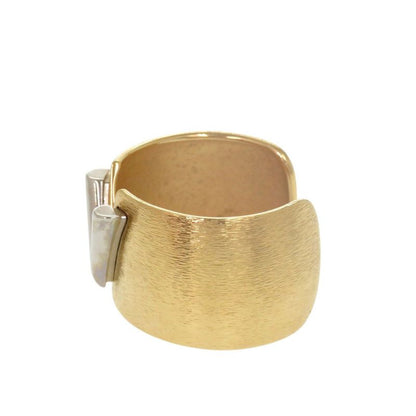 Louis Vuitton Cuff Essential V Colorama Bangle M68031 Metal Gold Bracelet LV