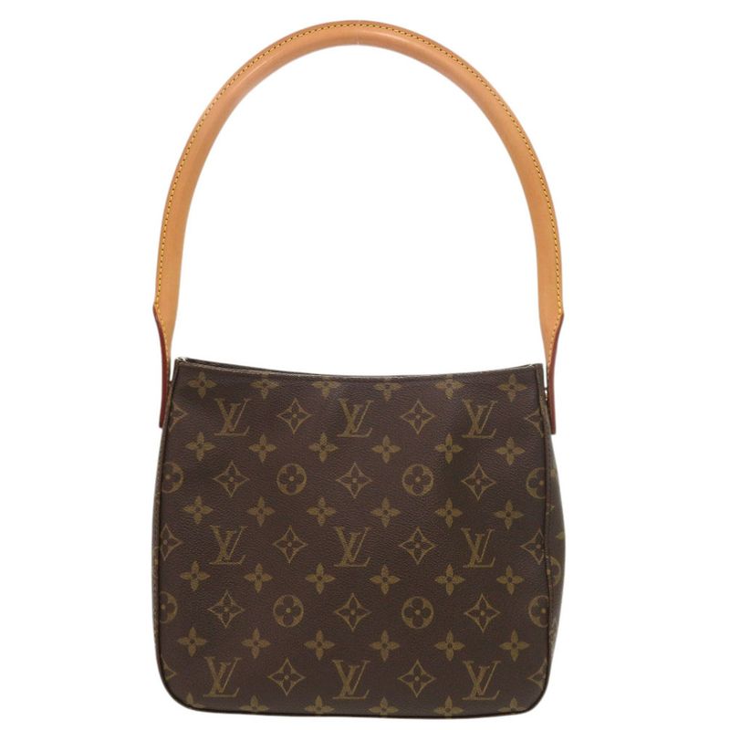 Louis Vuitton Looping MM Monogram M51146 Shoulder Bag LV 0417 Louis Vuitton