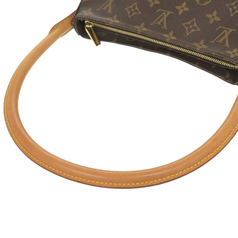 Louis Vuitton Looping MM Monogram M51146 Shoulder Bag LV 0417 Louis Vuitton