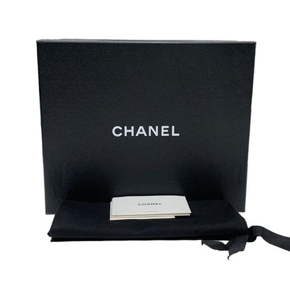 Chanel Boots Short Boots Shoes Leather Velor Black Logo Unused