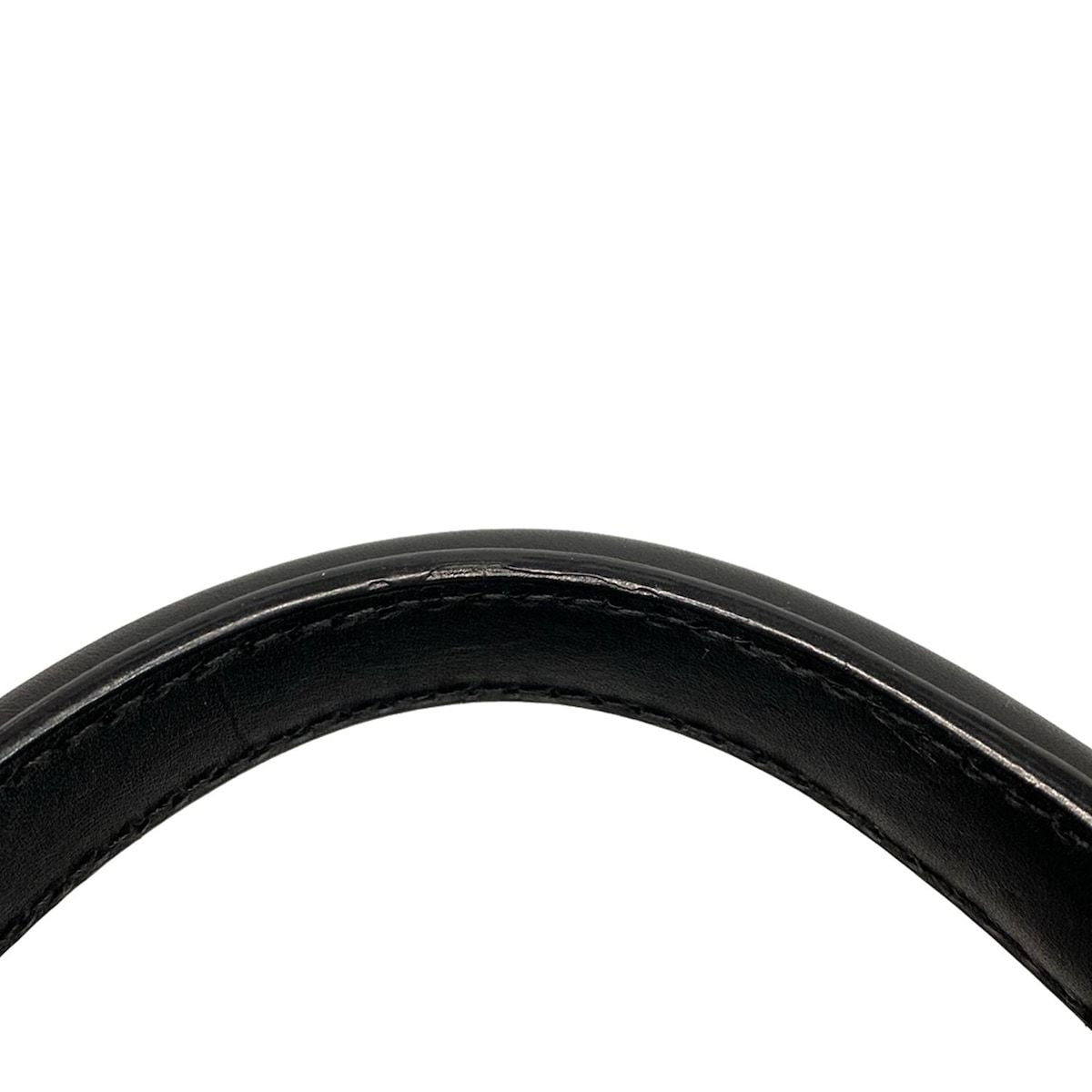 SAINT LAURENT PARIS Handbag Mika Box 516858 Black Leather