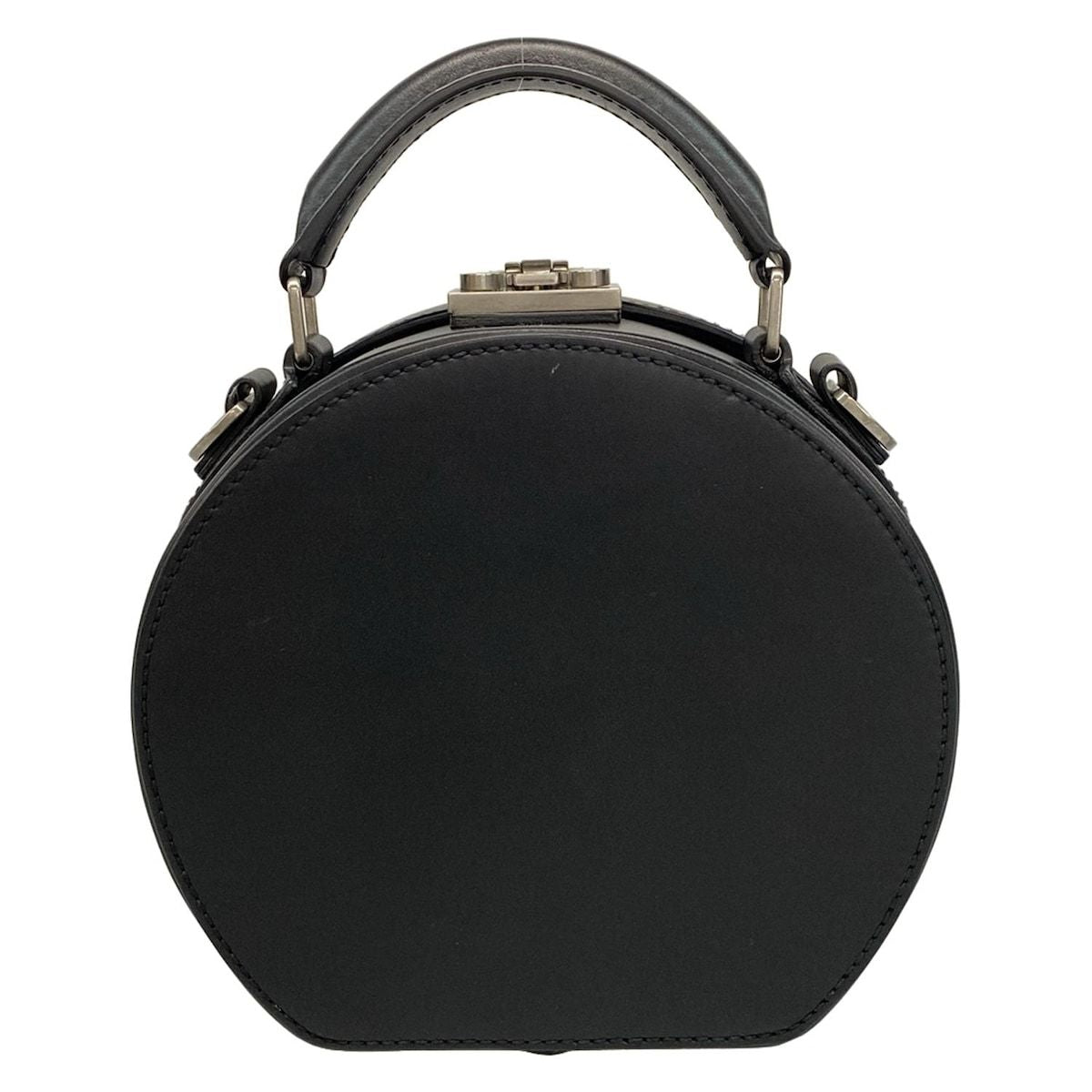 SAINT LAURENT PARIS Handbag Mika Box 516858 Black Leather