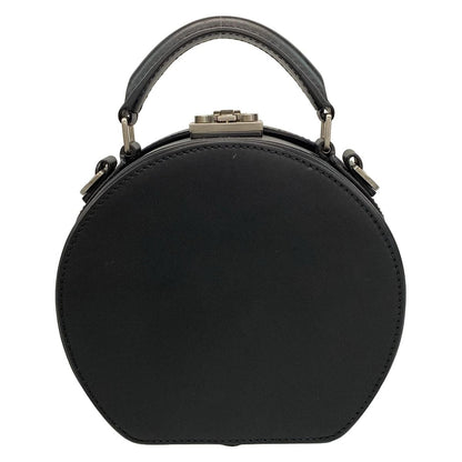 SAINT LAURENT PARIS Handbag Mika Box 516858 Black Leather
