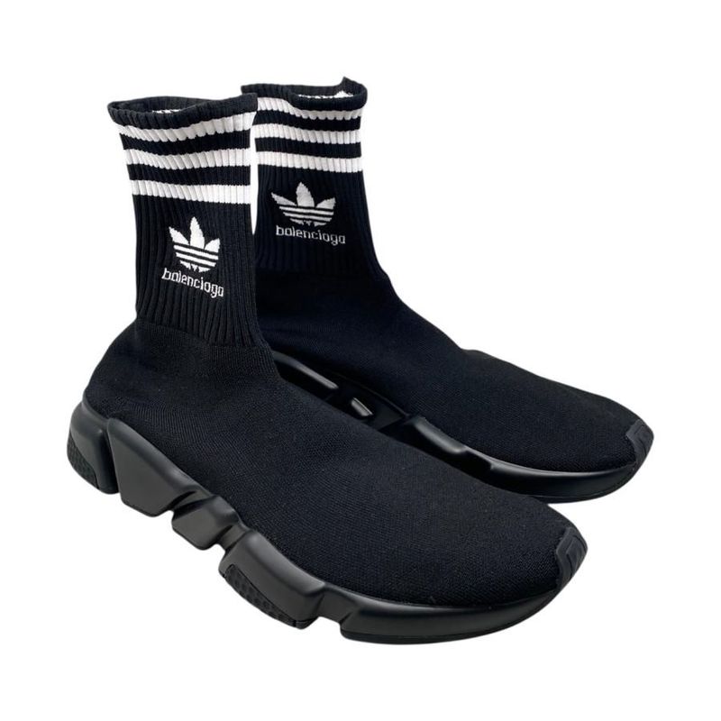 Balenciaga X Adidas Collaboration Sneakers Speed Trainer Socks 717591 41 Size