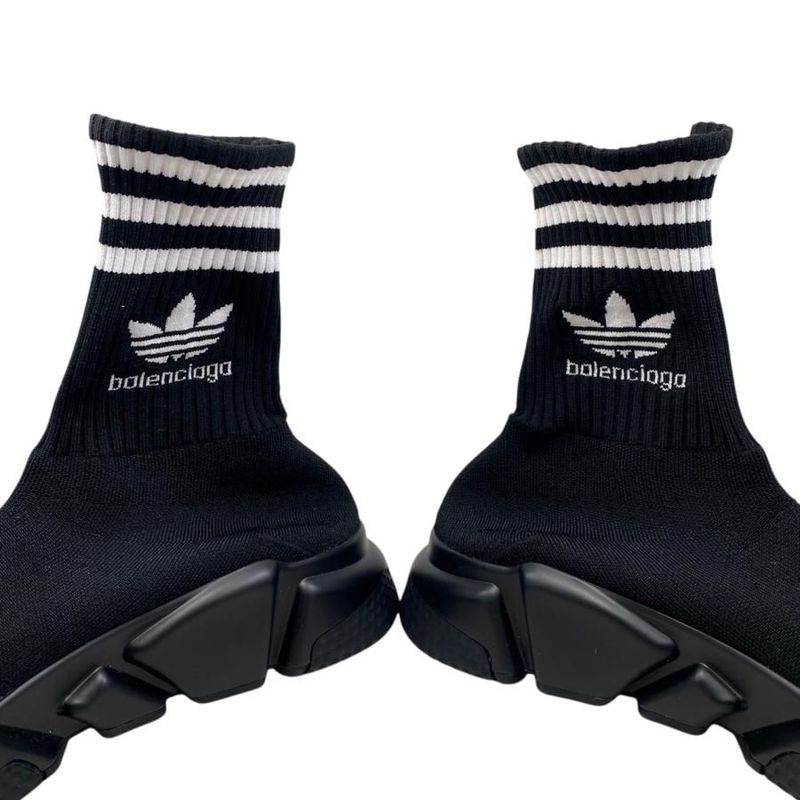 Balenciaga X Adidas Collaboration Sneakers Speed Trainer Socks 717591 41 Size