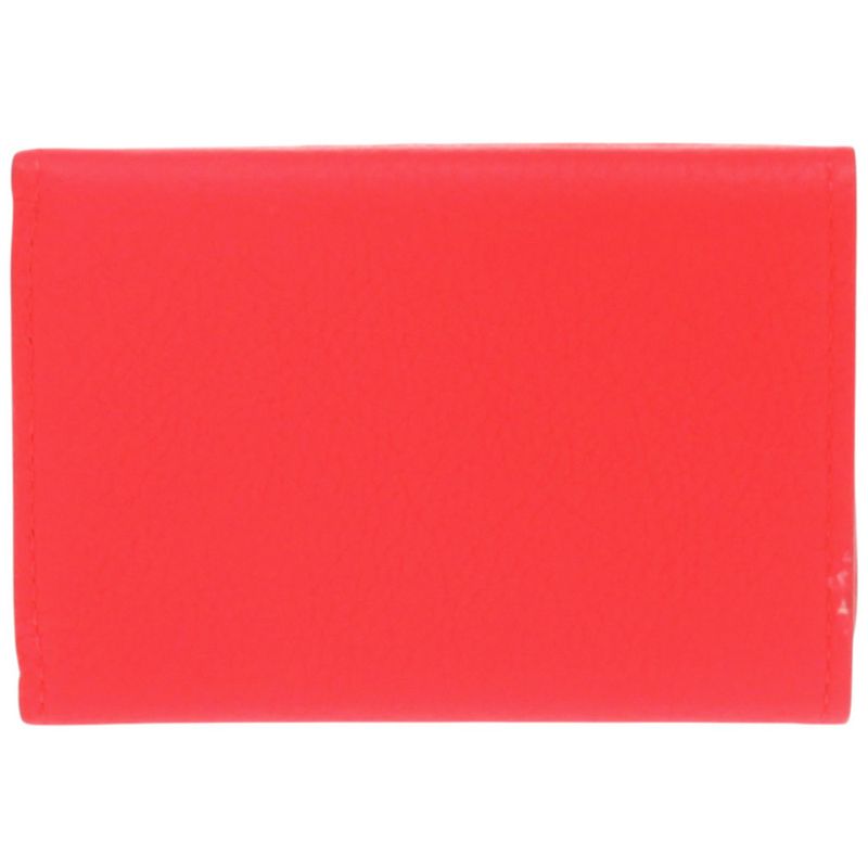 Louis Vuitton Portefeuille Lock Mini M67860 Leather Red Trifold Wallet LV 1671