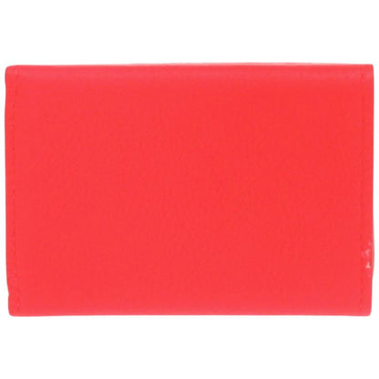 Louis Vuitton Portefeuille Lock Mini M67860 Leather Red Trifold Wallet LV 1671