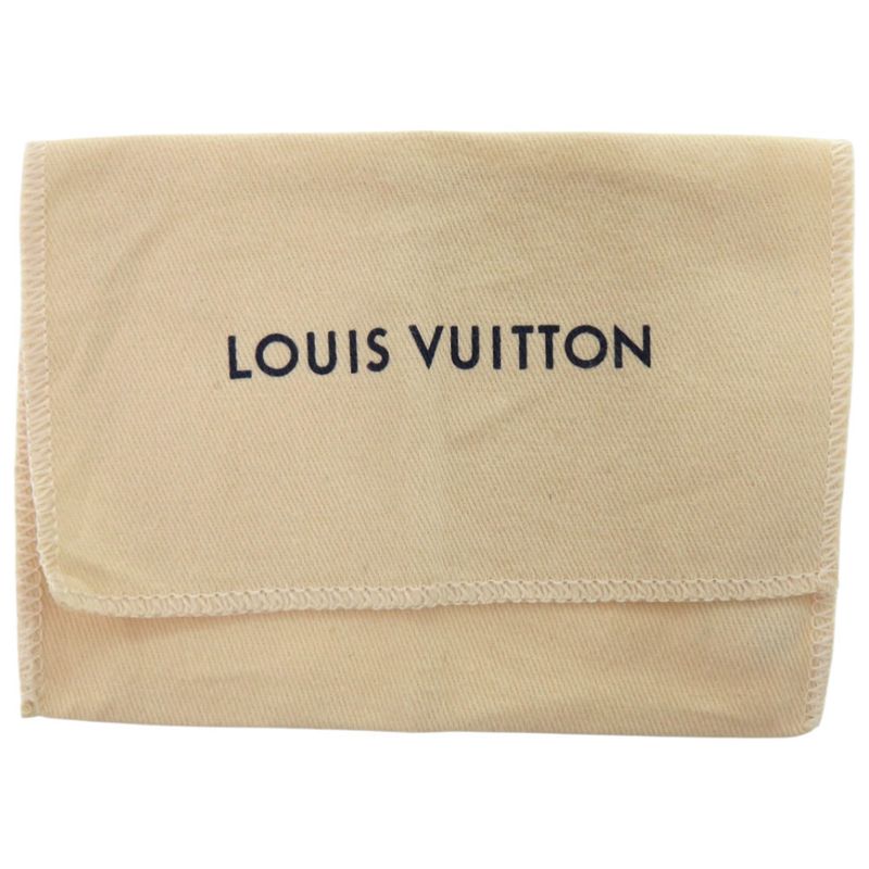 Louis Vuitton Portomone Rosalie Monogram Reverse M82333 Canvas Brown Coin Case