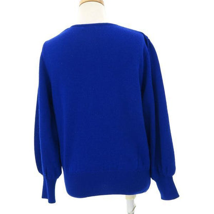 Yves Saint Laurent Blue Cardigan