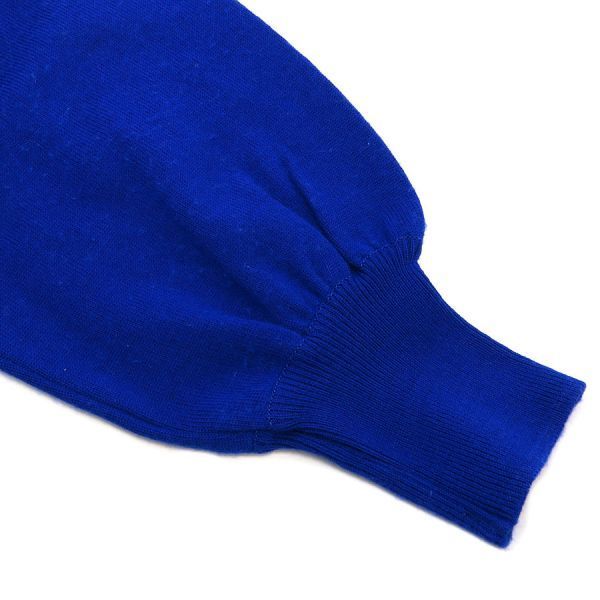Yves Saint Laurent Blue Cardigan