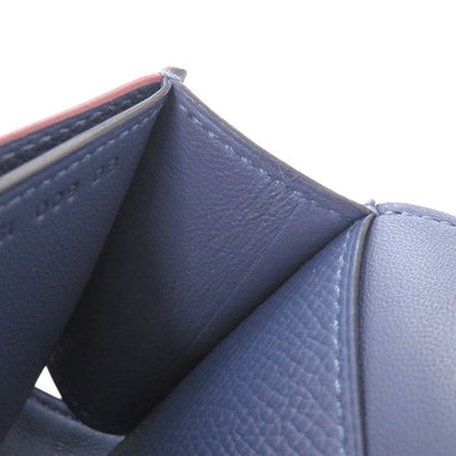 Hermes Passant Long Sangle Caval Vaux Epson Blue Brighton Silver Hardware C