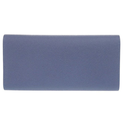 Hermes Passant Long Sangle Caval Vaux Epson Blue Brighton Silver Hardware C