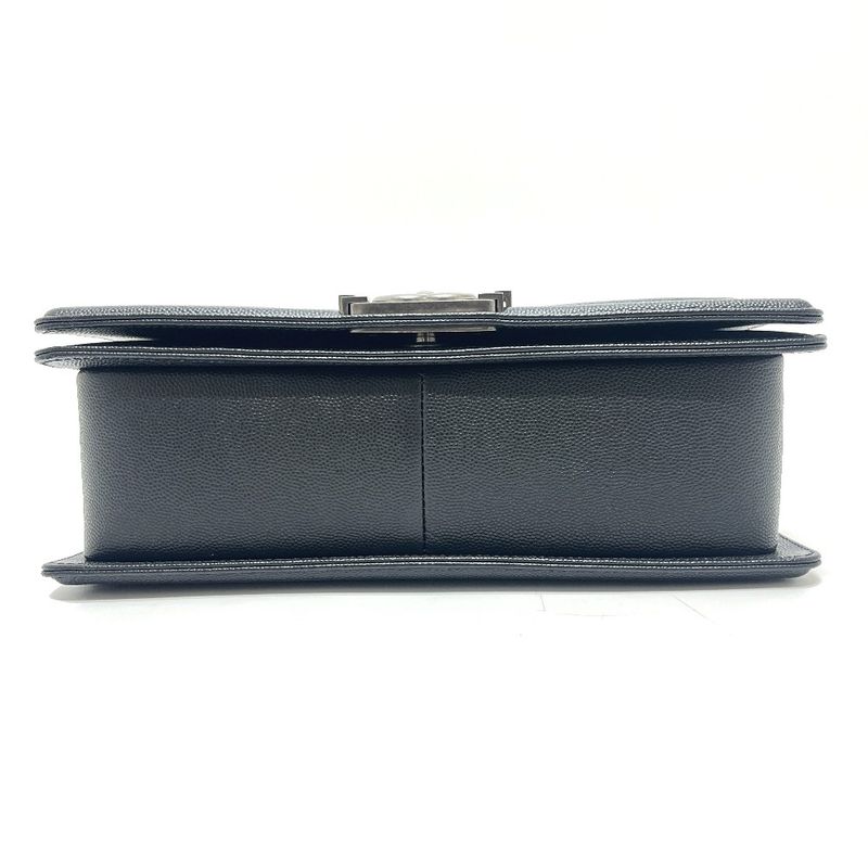 Chanel Chanel Shoulder Bag Boy 25 Caviar Leather Black