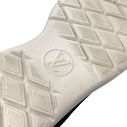 Louis Vuitton Black Heart Line Sneakers Shoes Black Socks Sneakers Patch Knit