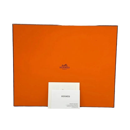 Hermes Boots Short Boots Shoes Leather Black