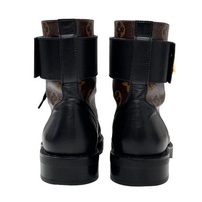 Louis Vuitton Wonderland Line Monogram Boots Short Boots Ankle Boots Lace Up