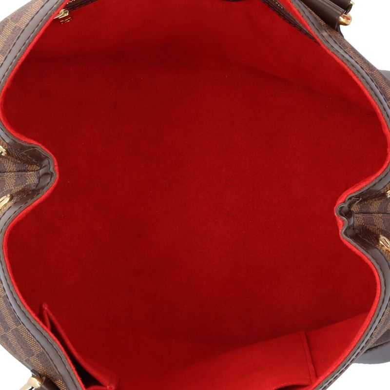 Louis Vuitton Hampstead PM Damier Tote Bag Damier Canvas N51205 Brown Women's