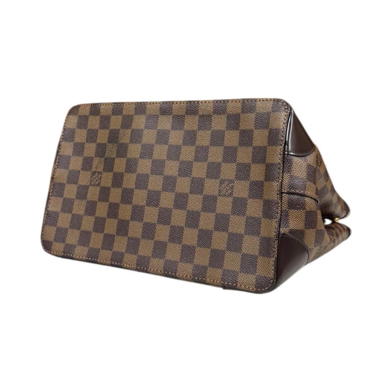 Louis Vuitton Hampstead PM Damier Tote Bag Damier Canvas N51205 Brown Women's