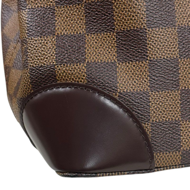 Louis Vuitton Hampstead PM Damier Tote Bag Damier Canvas N51205 Brown Women's