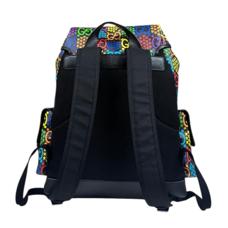 Gucci GG Psychedelic Backpack/daypack PVC 598140 Unisex Gucci Used Gucci
