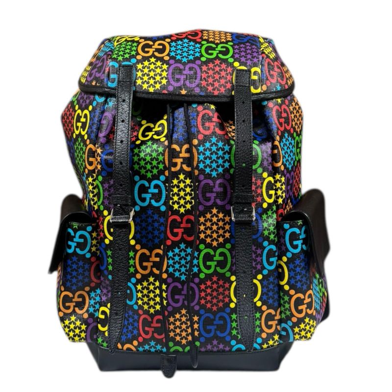 Gucci GG Psychedelic Backpack/daypack PVC 598140 Unisex Gucci Used Gucci
