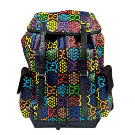 Gucci GG Psychedelic Backpack/daypack PVC 598140 Unisex Gucci Used Gucci