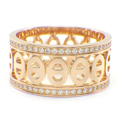 Hermes Ring Chaine D'ancre Divine PM B 00052 98 Points Diamond Total